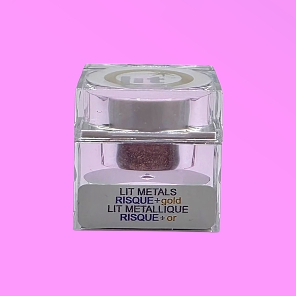 LIT Cosmetics Risque + Gold Metals Glitter Eyeshadow - Picture 1 of 4